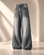 Vintage Grey Shaded Jeans