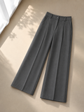 Charcoal Grey Formal Cotton Pants