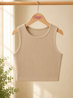 Beige Tank Top
